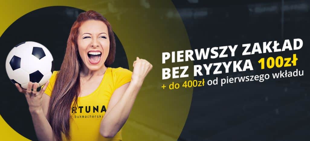 Promocja powitalna bukmachera Fortuna!