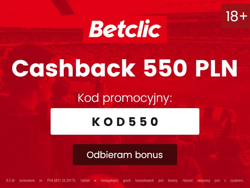 betclic bonus bez depozytu